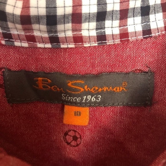 Soccer Ball print Shirt Size 10 - Picture 3 of 6